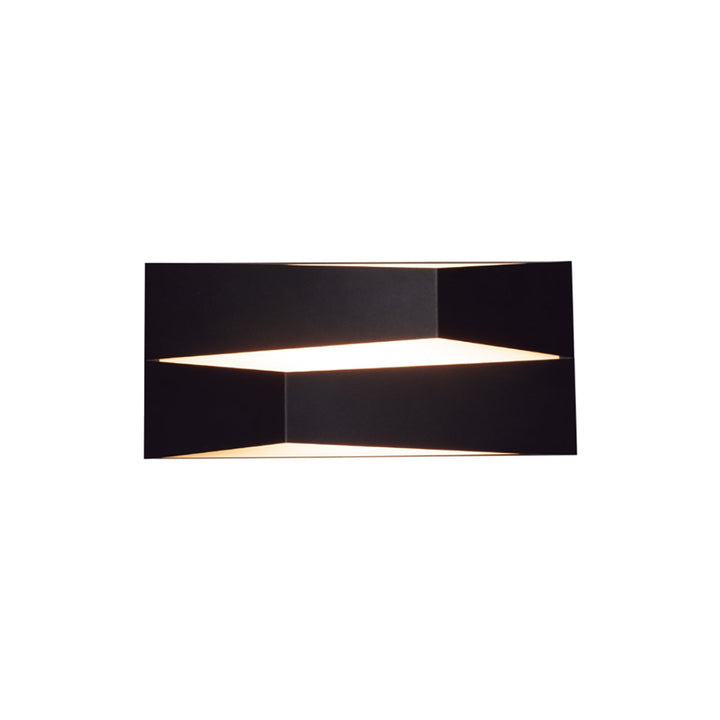 Mantra M8157 Fuji Wall Light 10W LED Black