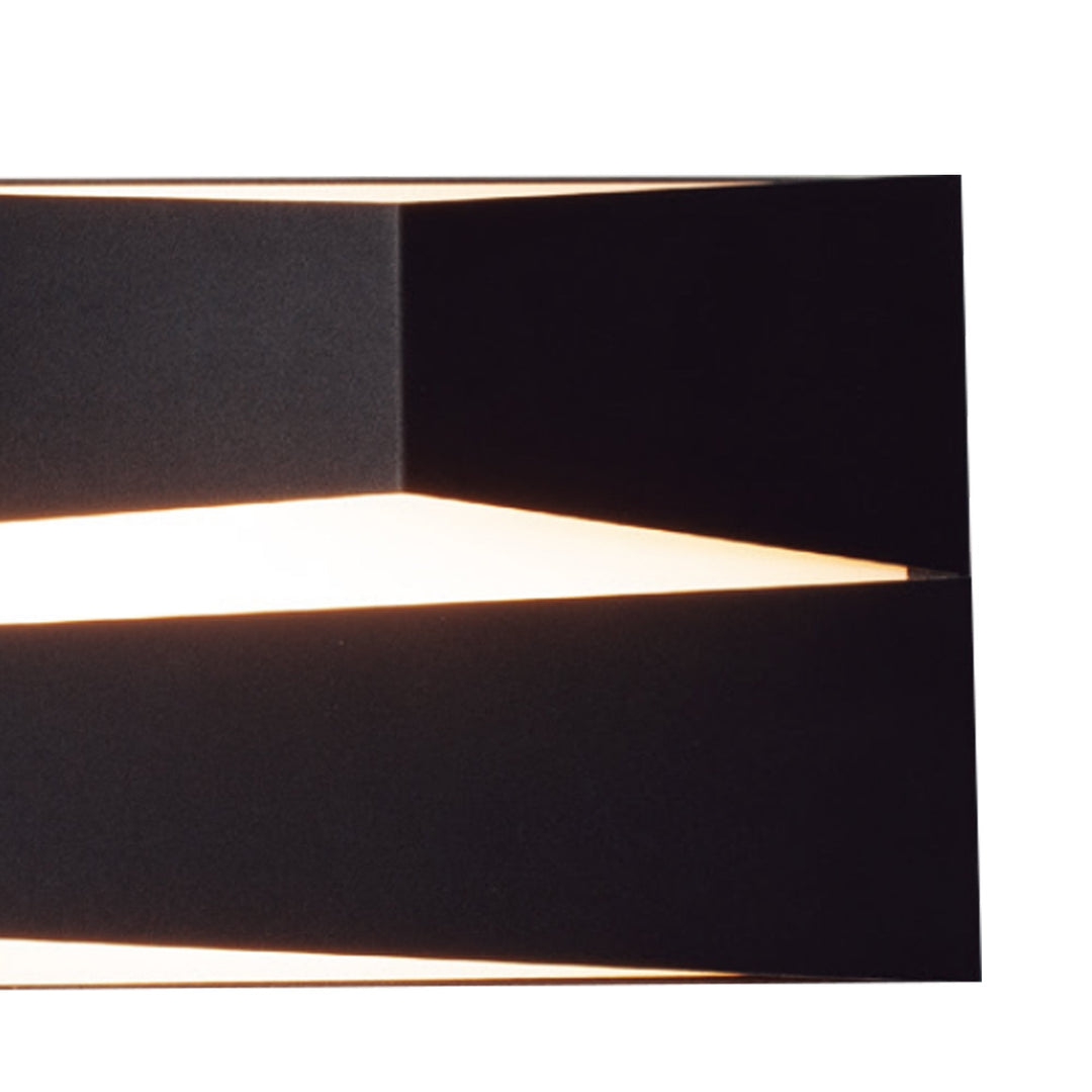 Mantra M8157 Fuji Wall Light 10W LED Black