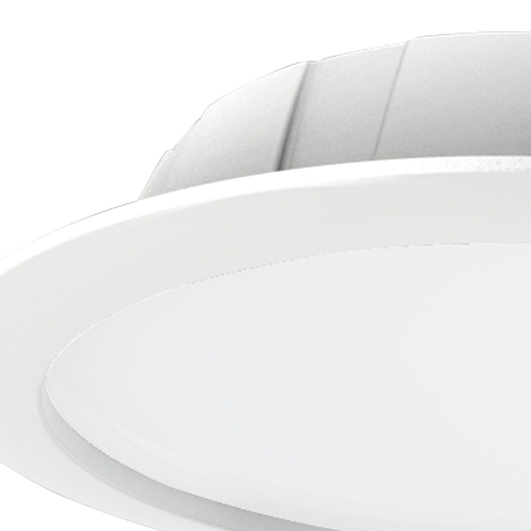 Mantra M6391 Graciosa Bathroom 23.5cm Round LED Downlight 24.5W White