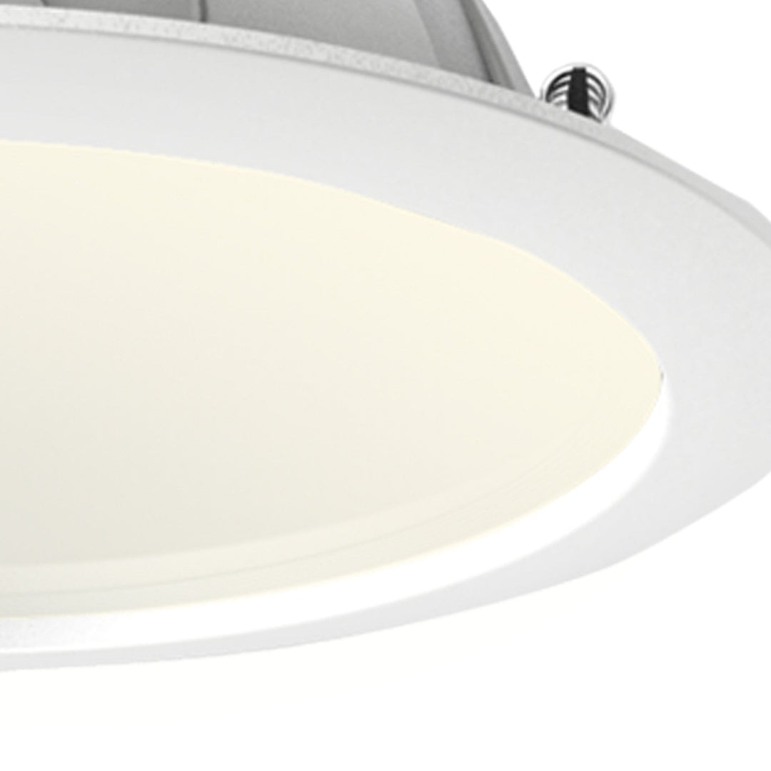 Mantra M6394 Graciosa Bathroom 14.6cm Round LED Downlight White