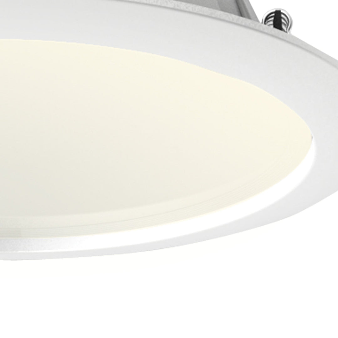 Mantra M6390 Graciosa Bathroom 23.5cm Round LED Downlight 24.5W White