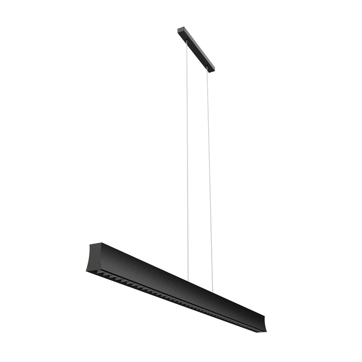 Mantra M7544 Hanok Linear Pendant 45° 38W LED Black