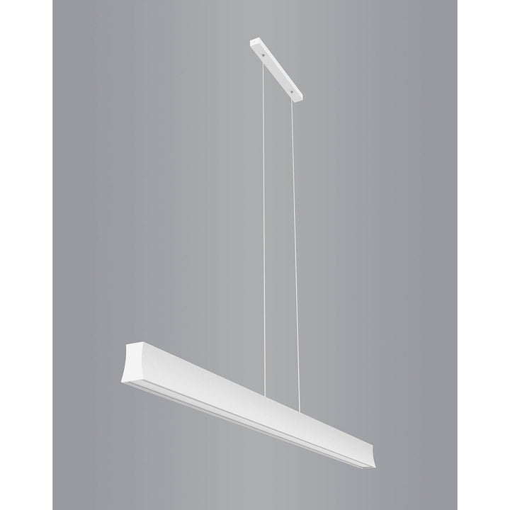 Mantra M7543 Hanok Linear Pendant 110° 38W LED White