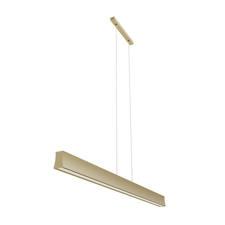 Mantra M7569 Hanok Linear Pendant 110° 38W LED Sand Brown