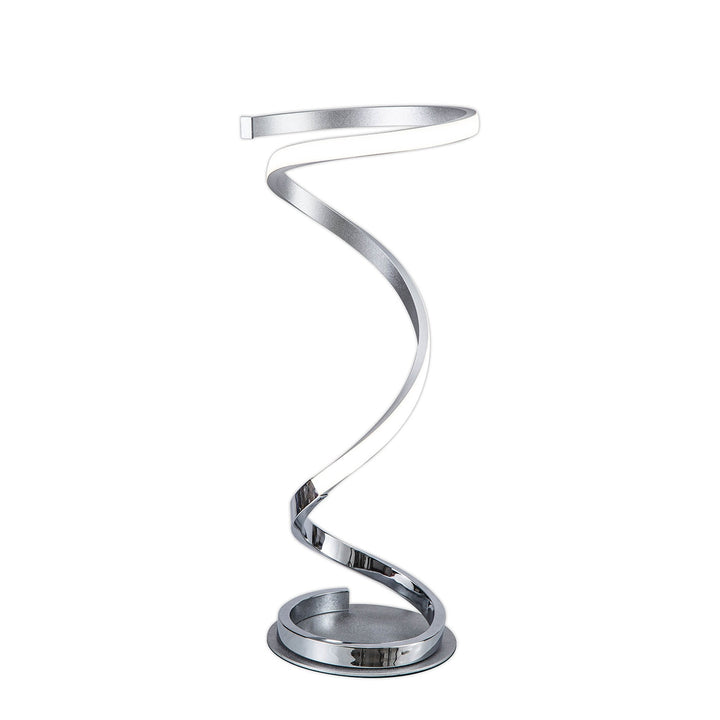 Mantra M6103 Helix Table Lamp 52cm 20W LED Polished Chrome