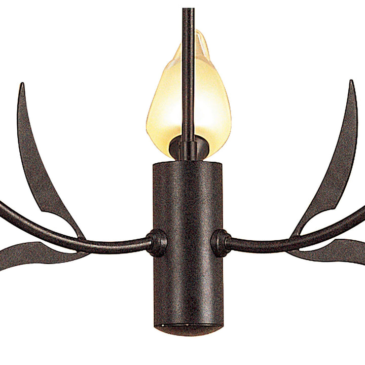 Mantra M0108 Holland Telescopic Pendant 3 Light G9 Brown/Black Oxide