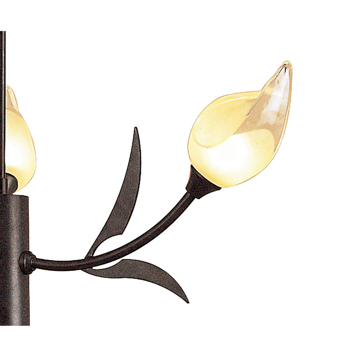 Mantra M0108 Holland Telescopic Pendant 3 Light G9 Brown/Black Oxide