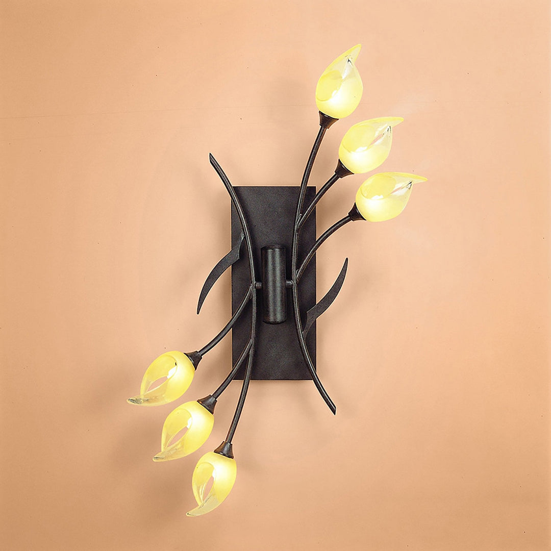 Mantra M0114/S Holland Ceiling/Wall Switched 6 Light G9 Brown/Black Oxide