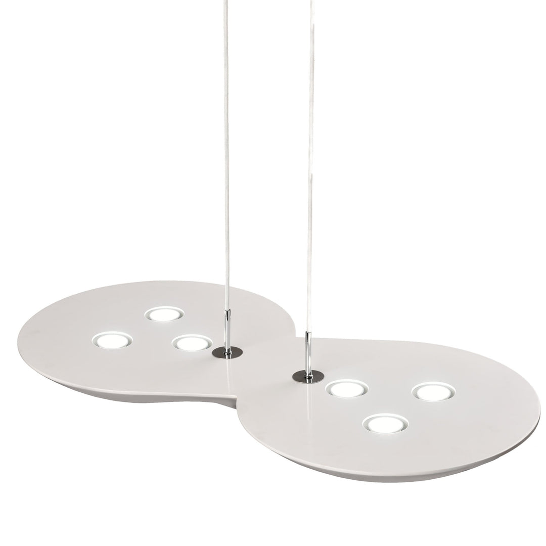 Mantra M5872 Flow Pendant 6 Light Polished Chrome