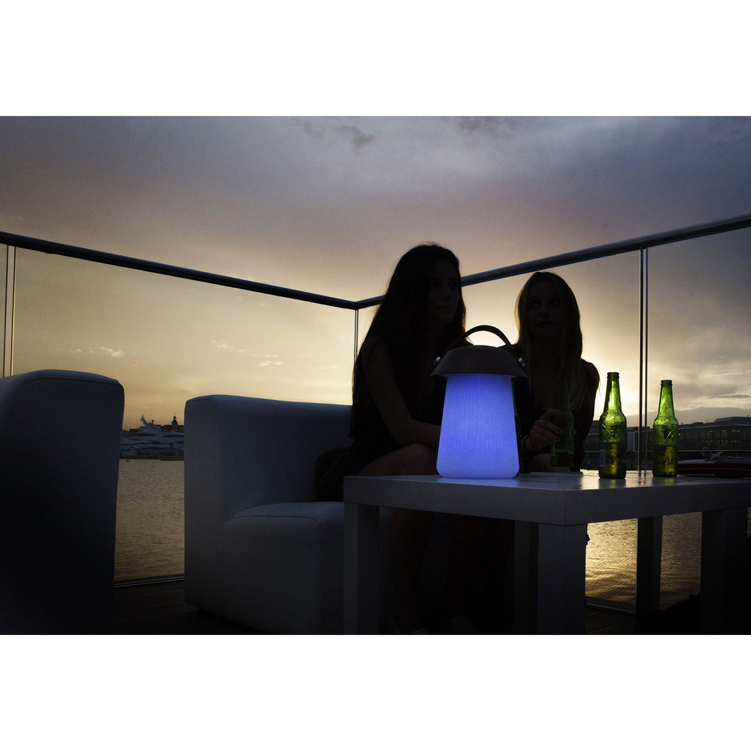 Mantra M3697 Funghi IP44 Portable 3W Speaker LED RGBW Lamp Bluetooth Remote Control