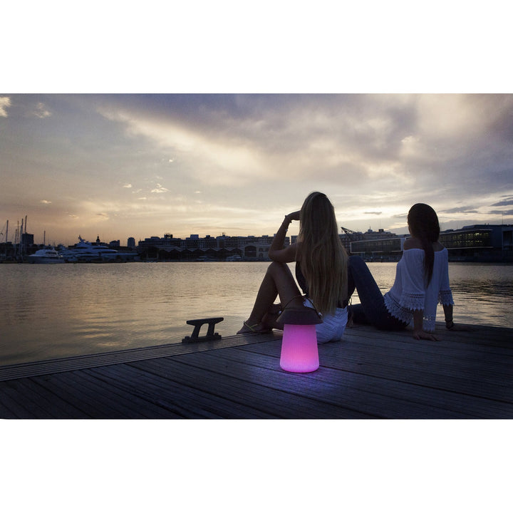 Mantra M3697 Funghi IP44 Portable 3W Speaker LED RGBW Lamp Bluetooth Remote Control