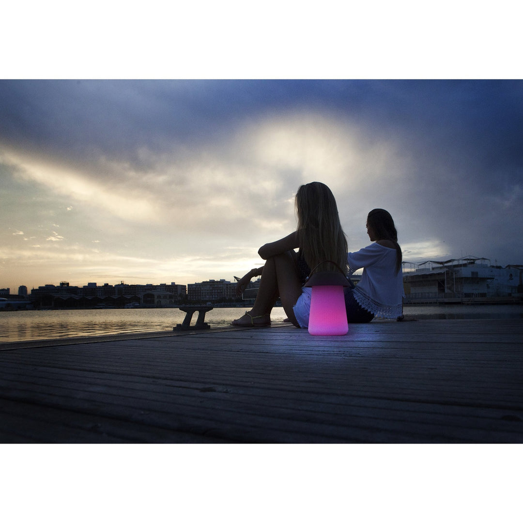 Mantra M3697 Funghi IP44 Portable 3W Speaker LED RGBW Lamp Bluetooth Remote Control