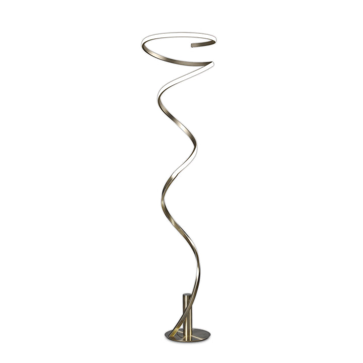 Mantra M6101 Helix Floor Lamp Antique Brass