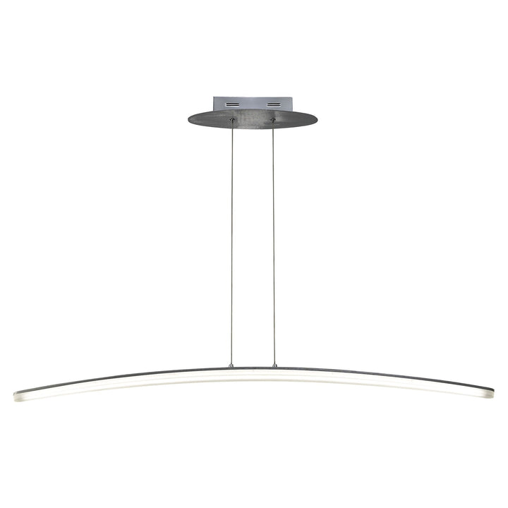 Mantra M4080 Hemisferic Pendant LED Satin Aluminium