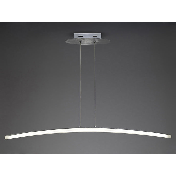 Mantra M4080 Hemisferic Pendant LED Satin Aluminium