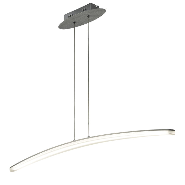 Mantra M4080 Hemisferic Pendant LED Satin Aluminium