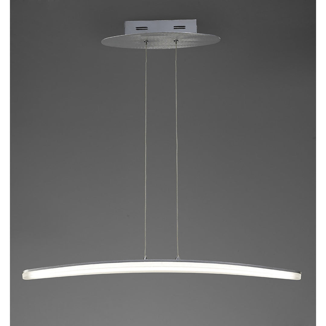 Mantra M4081 Hemisferic Pendant LED Satin Aluminium