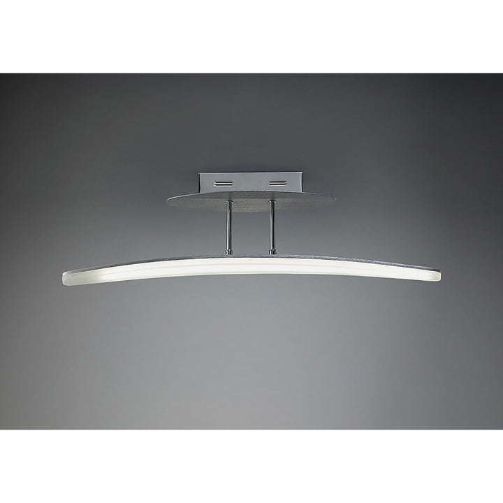 Mantra M4083 Hemisferic Semi Ceiling LED Bar Satin Aluminium