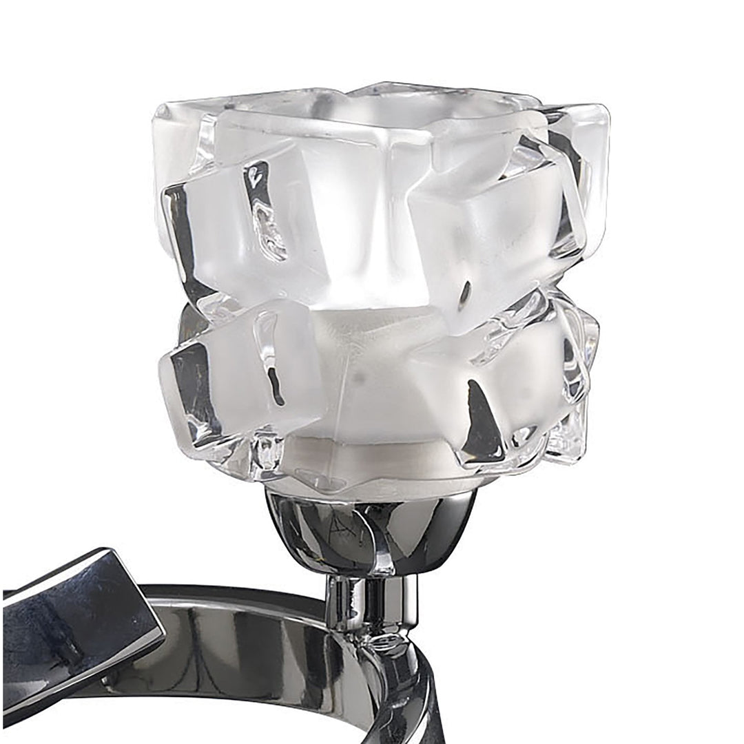 Mantra M1844 Ice Wall Lamp 2 Light G9 Polished Chrome