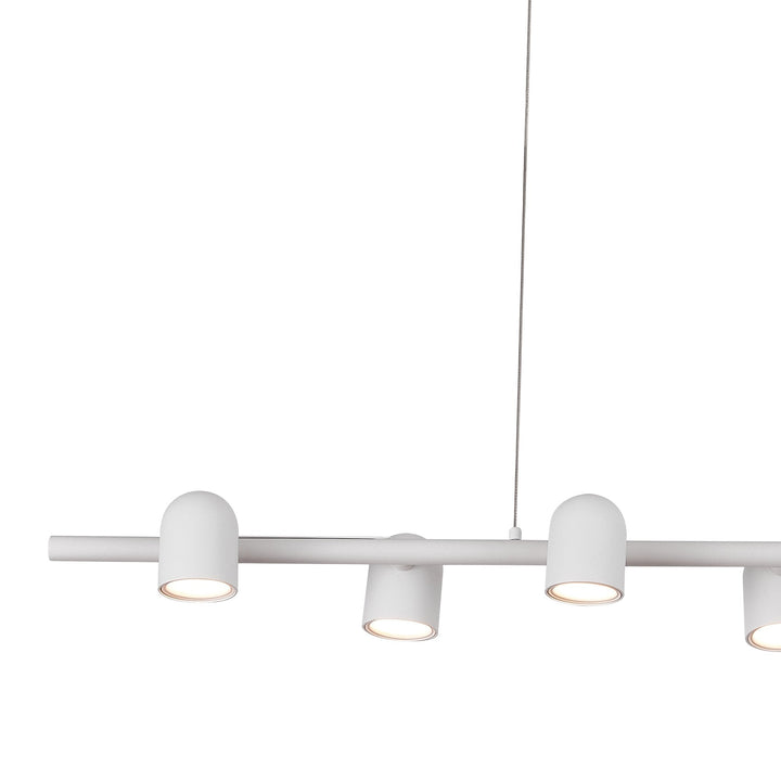 Mantra M7936 Ios Linear Pendant 6 Light White