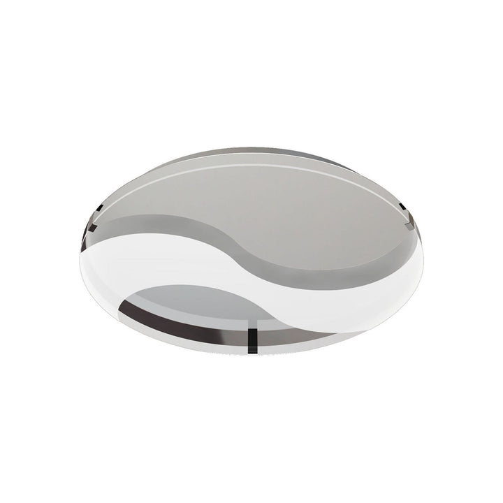 Mantra M8341/1 Jersey Ceiling 20W LED Round Polished Chrome/Opal White Glass