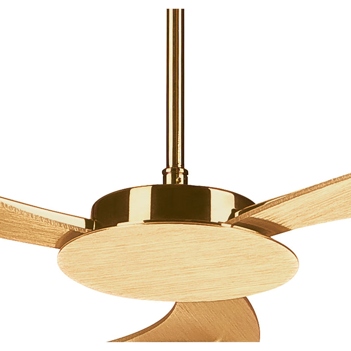 Mantra M8271/1 Juno Telescopic Convertible To Semi Flush 3 Light 15W LED Satin Gold/Frosted Acrylic/Gold