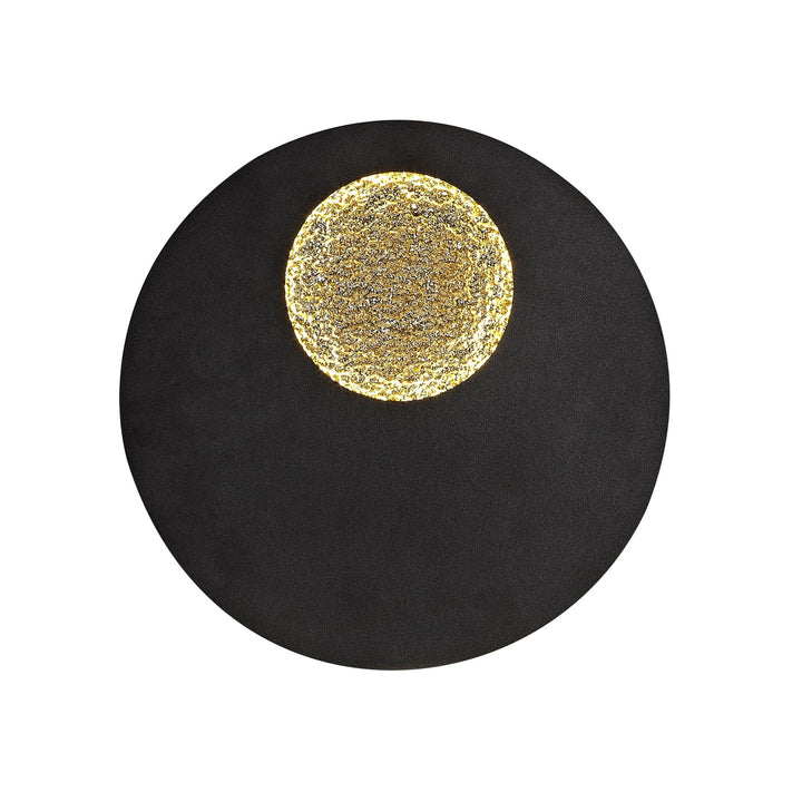 Mantra M7170 Jupiter Ceiling/Wall Light 18W LED Black/Gold