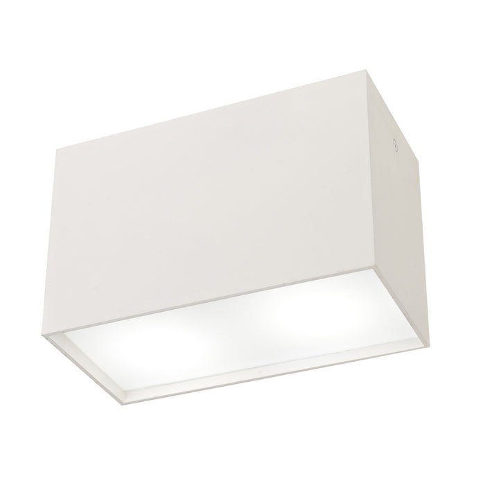 Mantra M5632 Kailua Flush Rectangular 2 x GU10 White