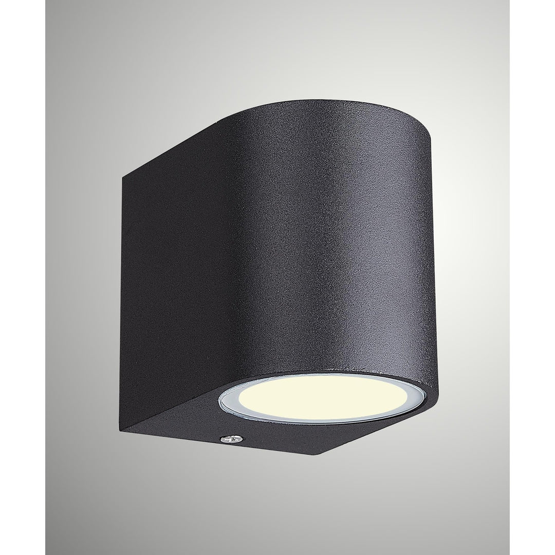 Mantra M7039 Kandanchu Outdoor Round Wall Lamp 1 Light Sand Black