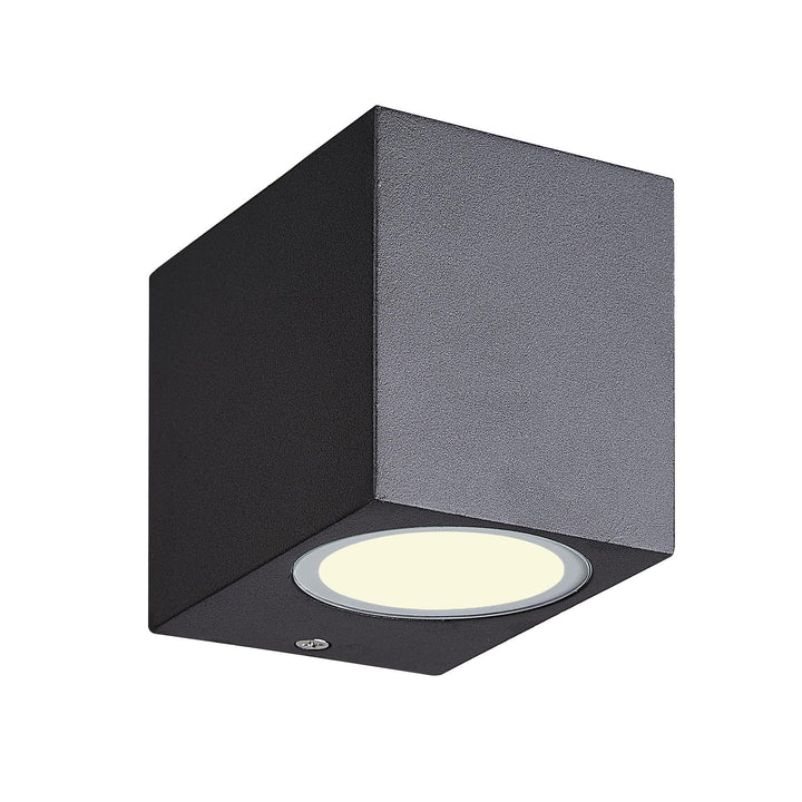 Mantra M7040 Kandanchu Outdoor Square Wall Lamp 1 Light Sand Black