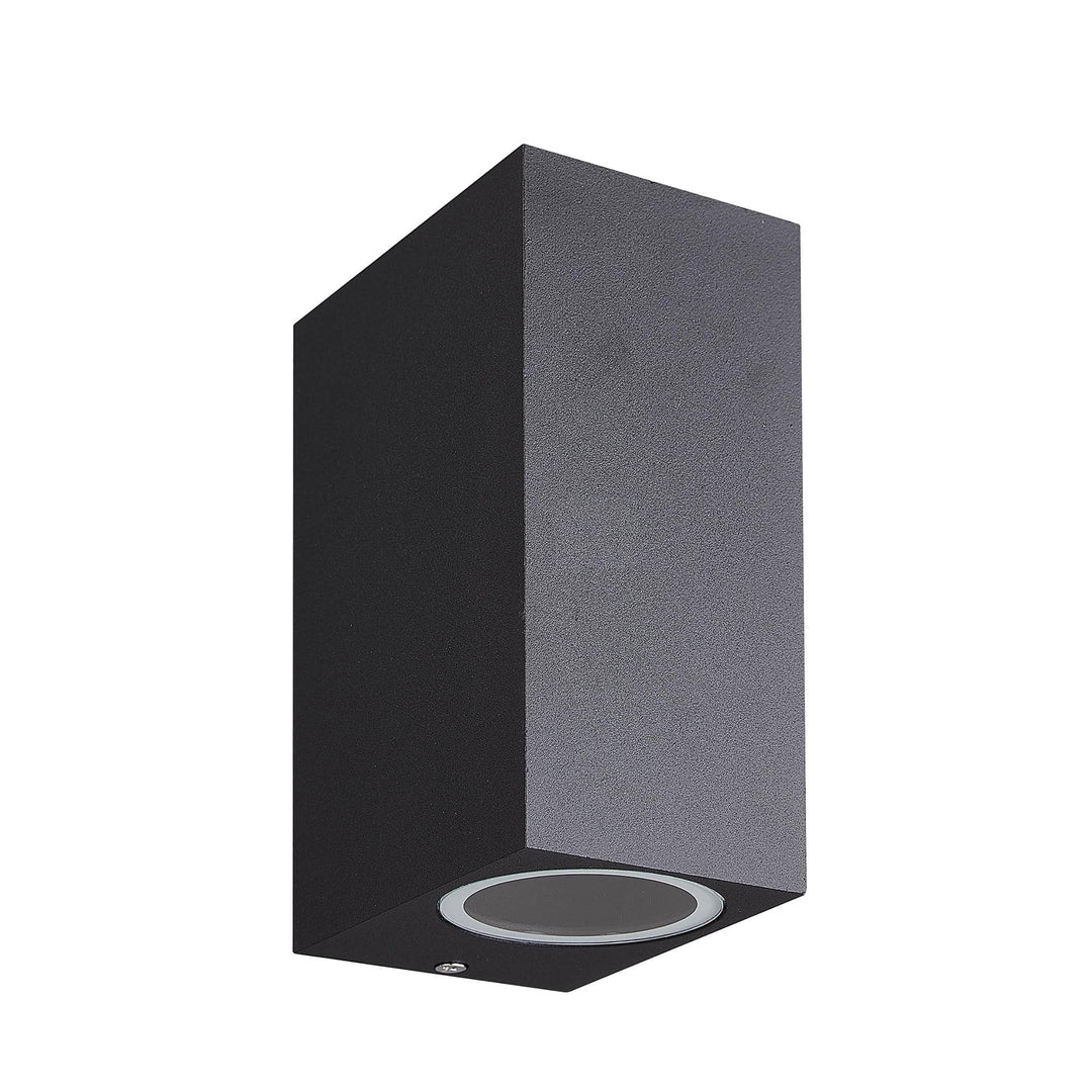 Mantra M7038 Kandanchu Outdoor Square Wall Lamp 2 Light Sand Black