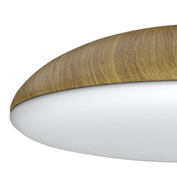 Mantra M8136 Kazz Ceiling 50cm Round 6 Light Wood