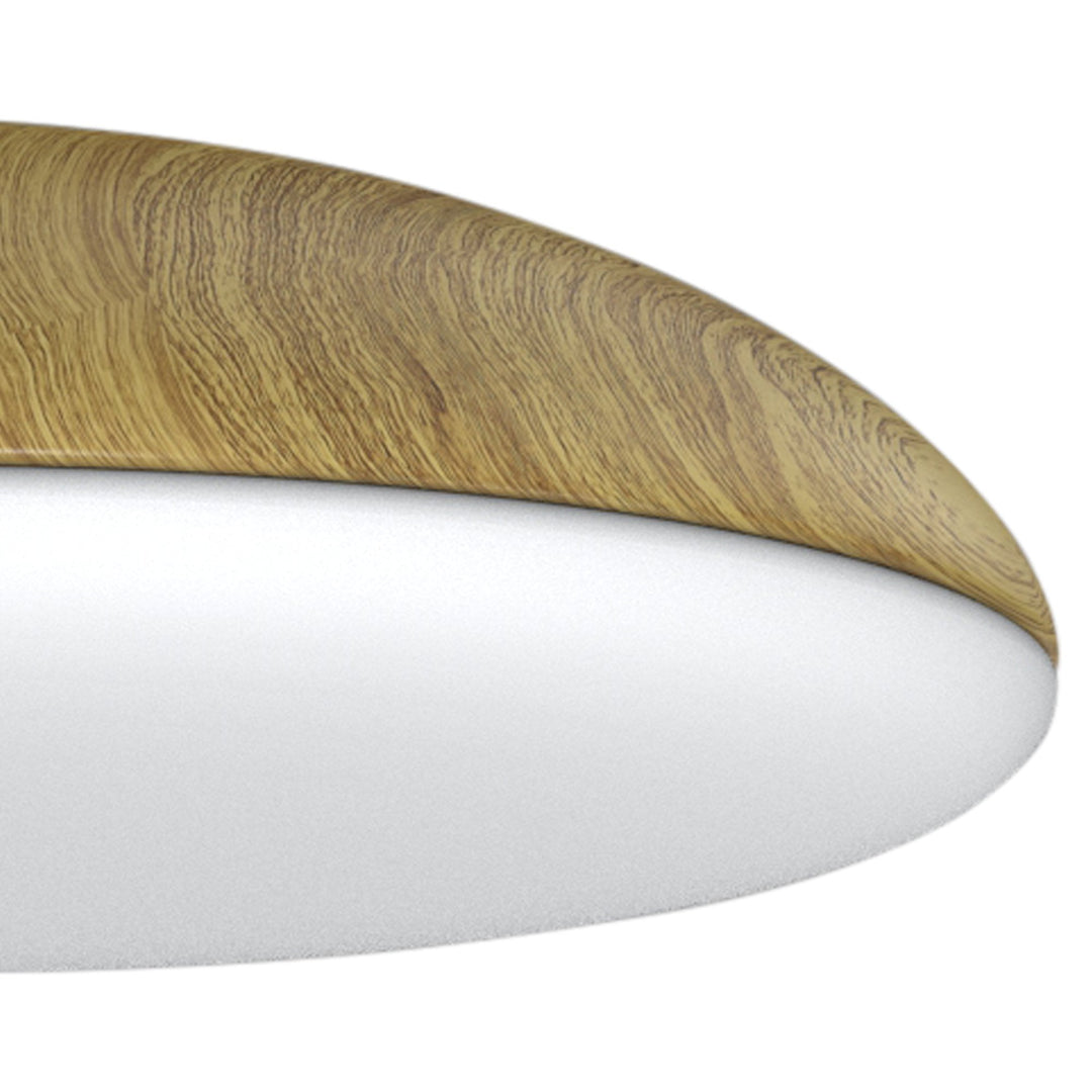 Mantra M8136 Kazz Ceiling 50cm Round 6 Light Wood