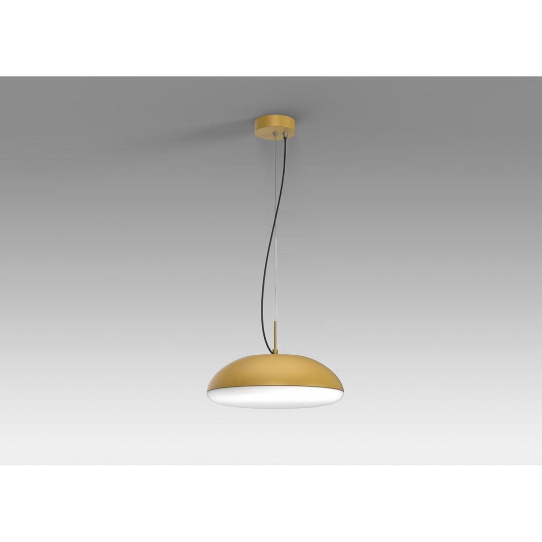 Mantra M8149 Kazz Pendant 38cm Round 4 Light Gold