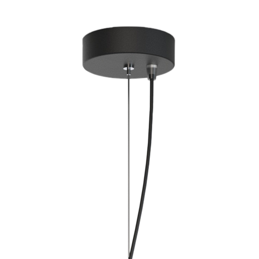 Mantra M8138 Kazz Pendant 38cm Round 4 Light Black