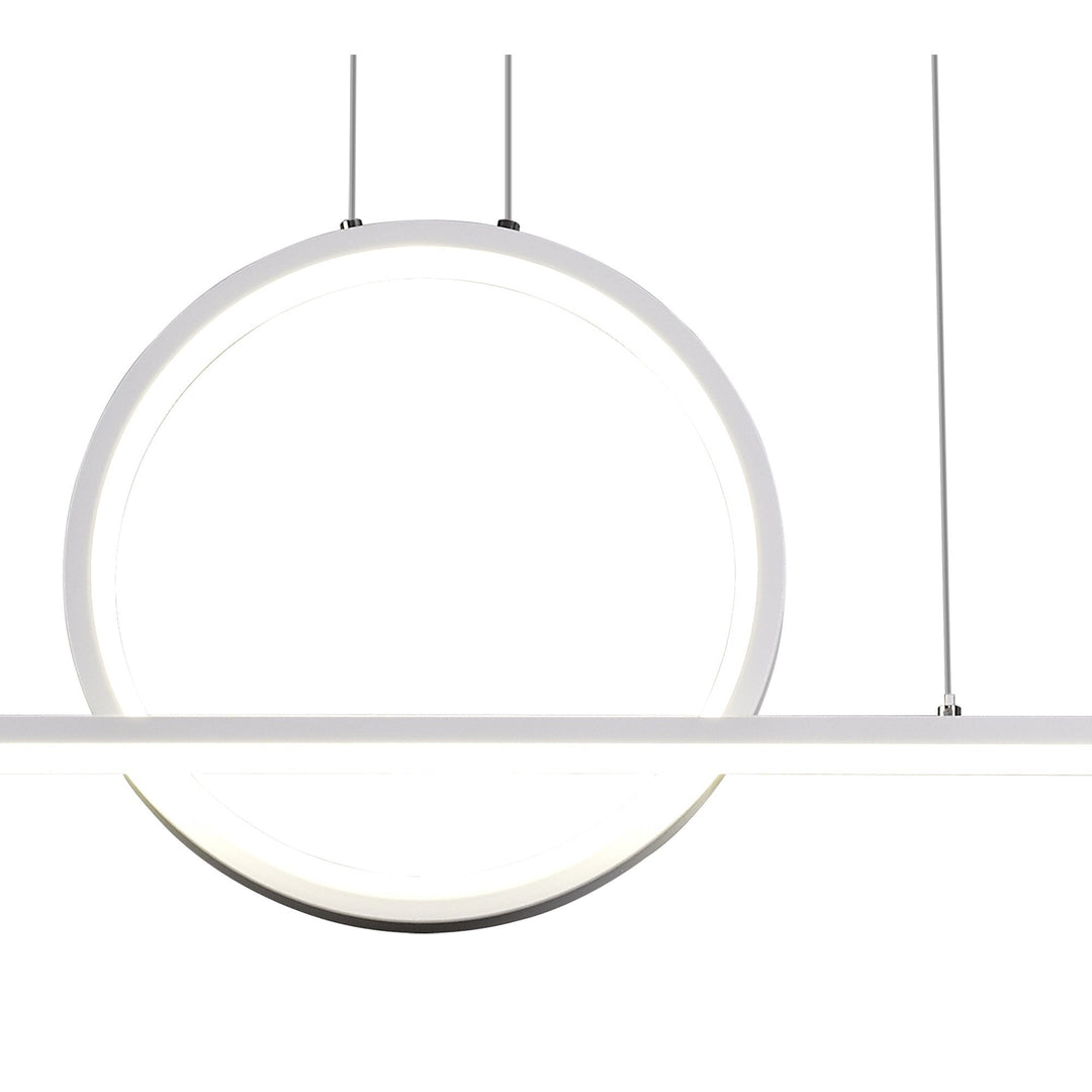 Mantra M7192 Kitesurf Loop Over Linear Pendant 30W LED White