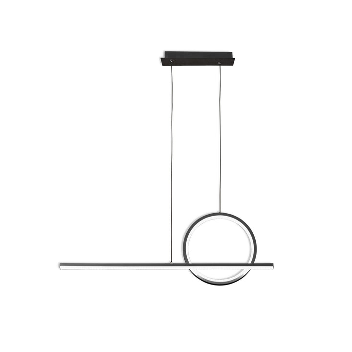 Mantra M7142 Kitesurf Loop Over Linear Pendant 30W LED Black