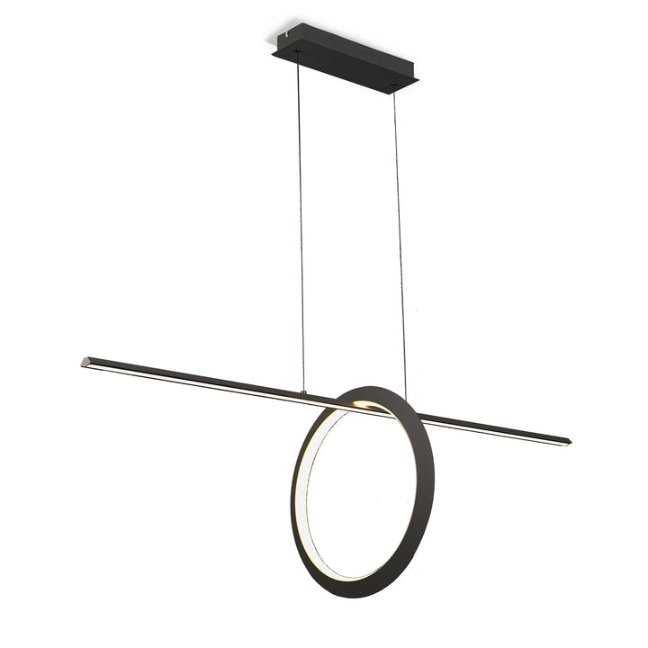 Mantra M7143 Kitesurf Loop Under Linear Pendant 30W LED Black