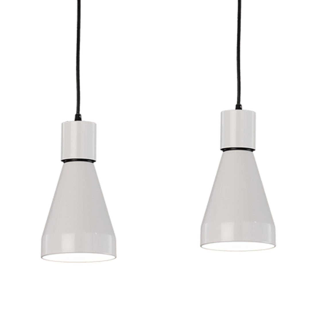 Mantra M5840 Kos Linear Pendant 4L 4 x E27 Max 40W White / Black