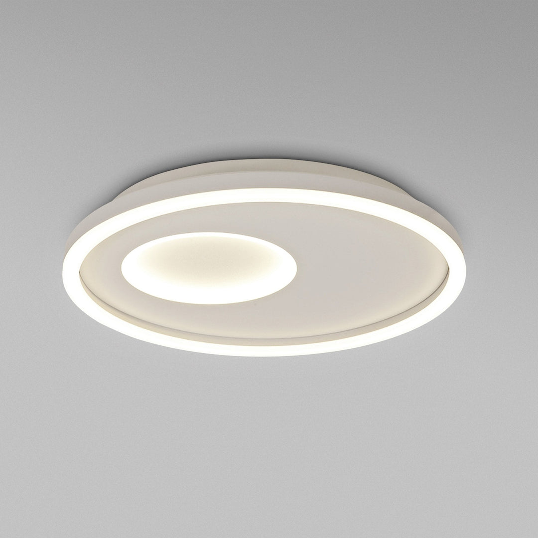 Mantra M6456 Krater Ceiling 40cm Round 36W LED 3000-6000K Tuneable Remote Control White