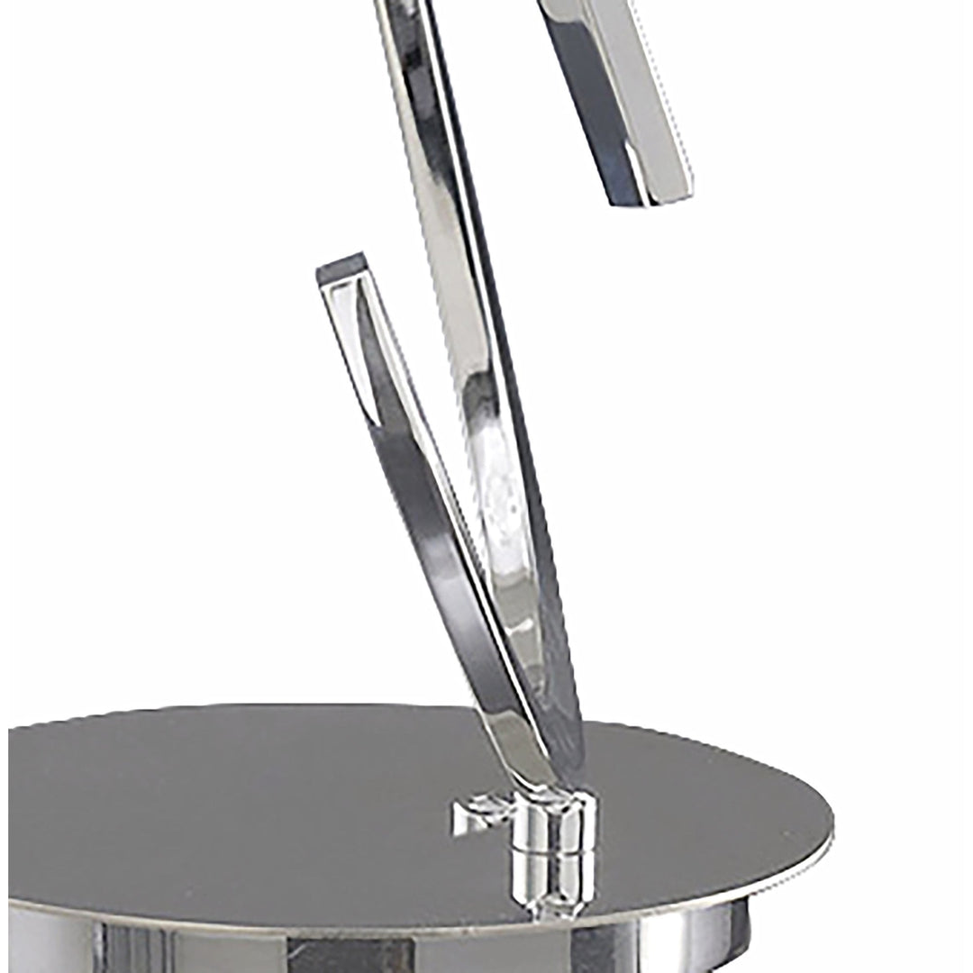 Mantra M1846 Ice Table Lamp 1 Light Polished Chrome