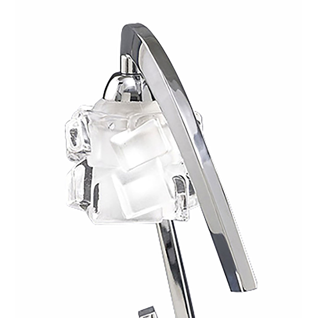 Mantra M1846 Ice Table Lamp 1 Light Polished Chrome