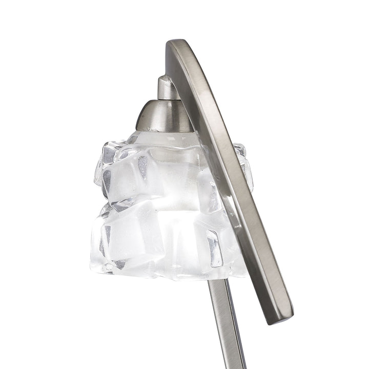 Mantra M1856 Ice Table Lamp Light Nickel