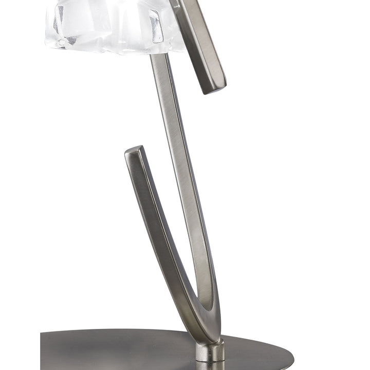 Mantra M1856 Ice Table Lamp Light Nickel