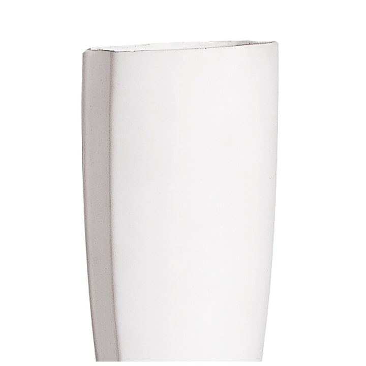 Mantra M0064 Java Table Lamp Small 1 Light E14 Satin Nickel/Frosted White Glass