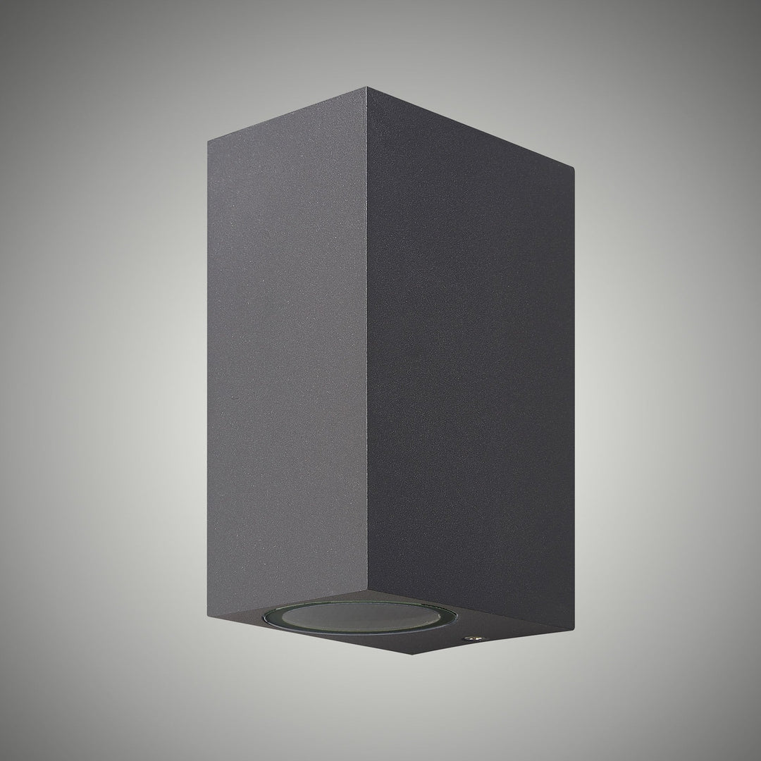 Mantra M6514 Kandanchu Square Wall Lamp IP54 Anthracite