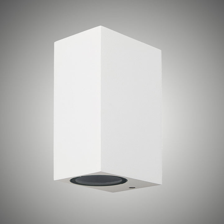 Mantra Fusion M6515 Kandanchu Square Wall Lamp IP54 Sand White