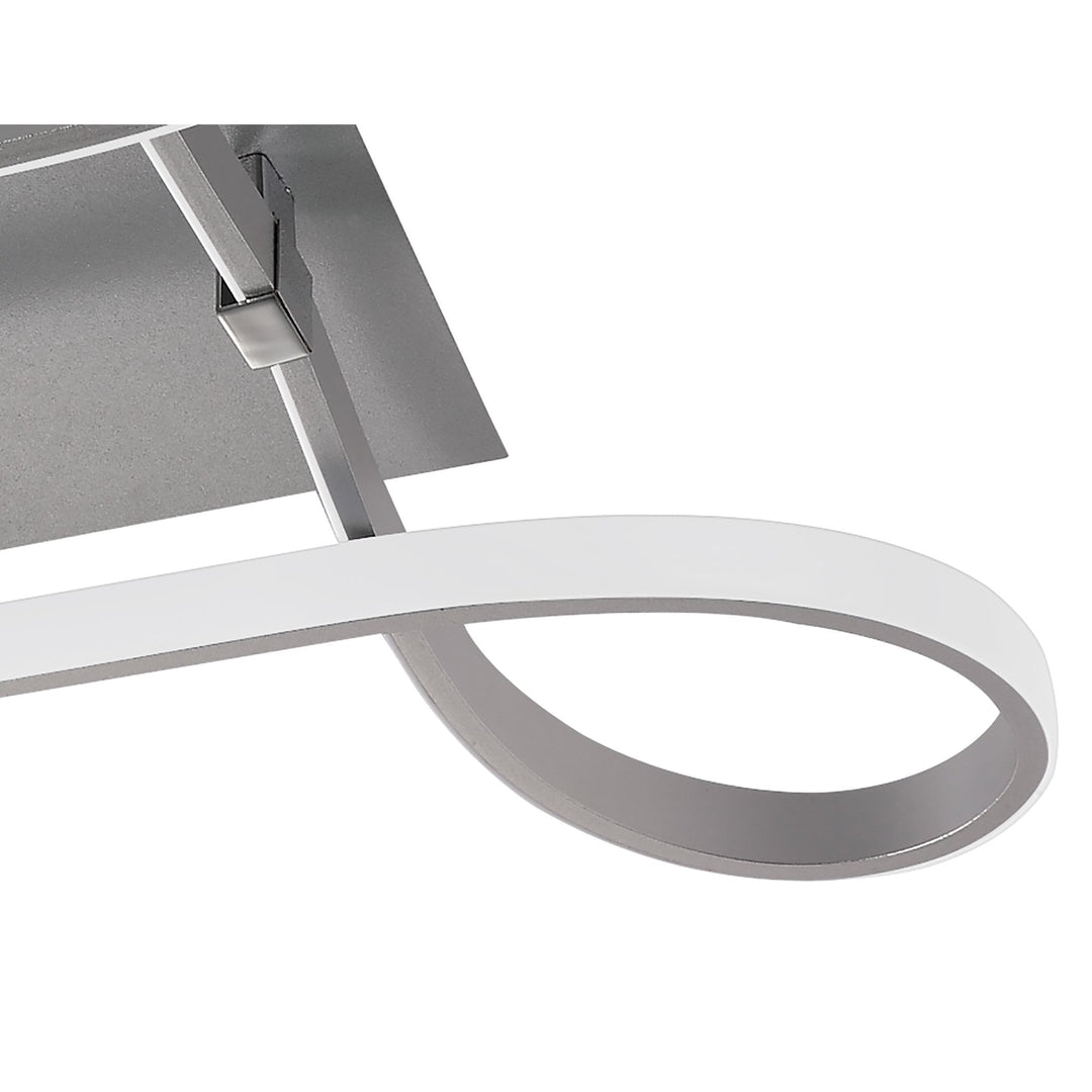 Mantra M4990 Knot Ceiling LED 4 Looped Arms Silver