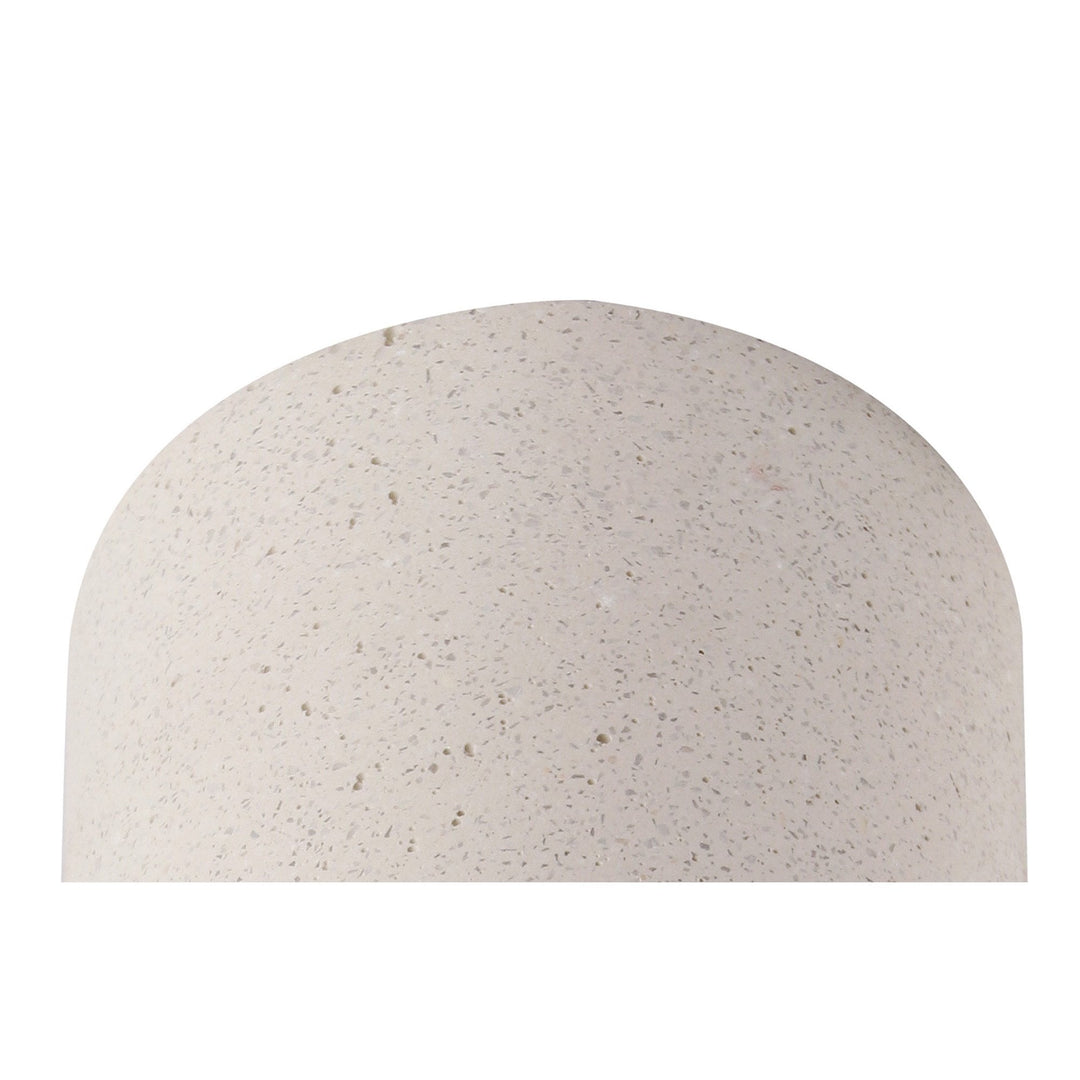 Mantra M7184 Levi Outdoor Round Spotlight 1 Light White Concrete