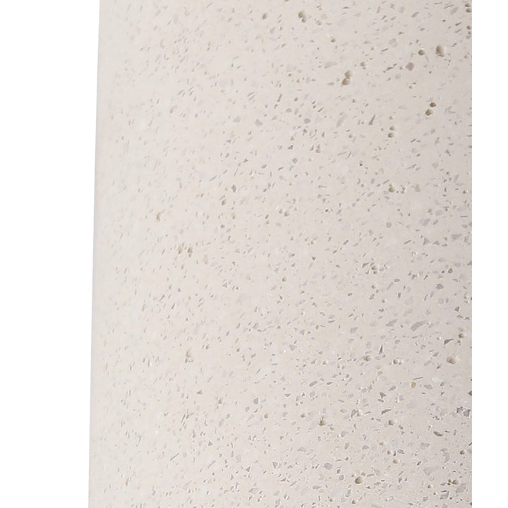 Mantra M7184 Levi Outdoor Round Spotlight 1 Light White Concrete
